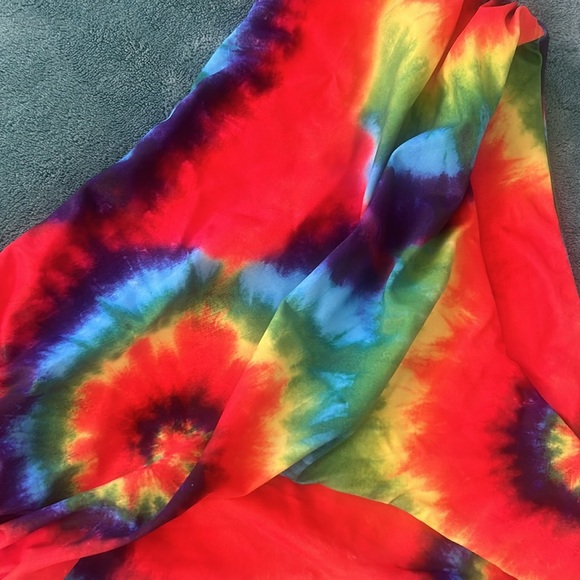 NWOT Tie-Dye High Waist Bikini Bottoms - Picture 2 of 5